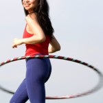 red hoop on hips