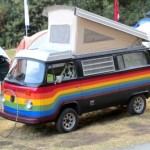 Hippie hoop van